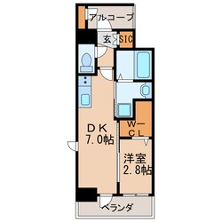 エステムコート名古屋新栄Ⅱアリーナの物件間取画像